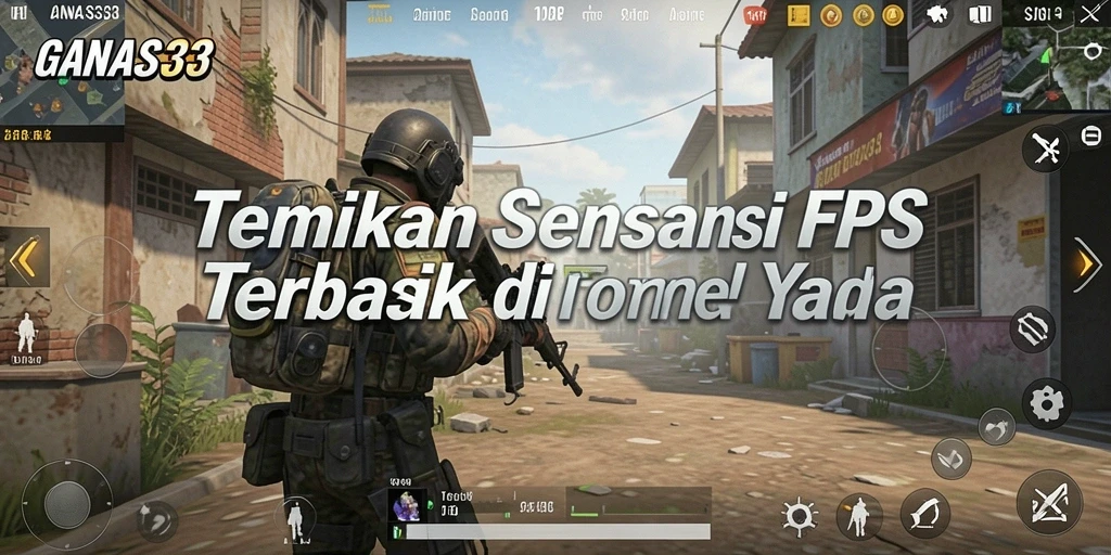 Screenshot gameplay seru <strong>GANAS33</strong> dengan aksi tembak-menembak yang intens.